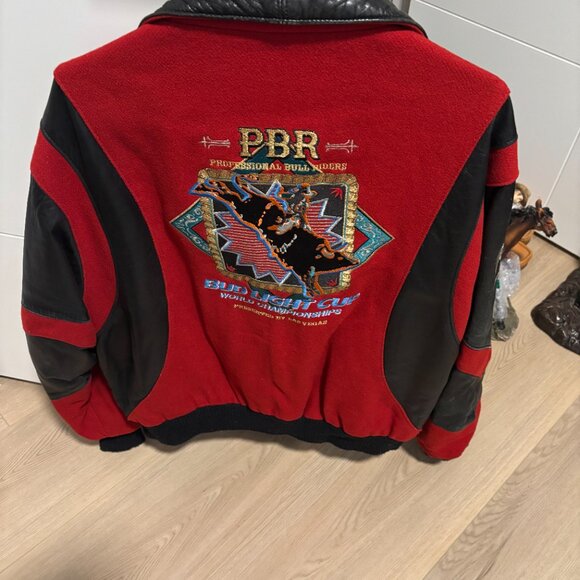 Vintage Professional Bull Riders Bud Light Cup Jacket - Picture 5 of 6
